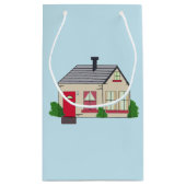 Gemütliches Haus Kleine Geschenktüte (Rückseite)