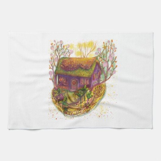 Gemütliches Haus Küchentücher (Horizontal)