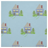 Gemütliches Haus Stoff (Muster)