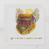 Gemütliches Hausbild (Vorne/Hinten)