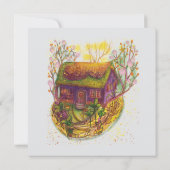 Gemütliches Hausbild (Rückseite)