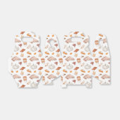 Gemütliches Herbst Essentials Wasserfarben Muster Geschenkschachtel (Ungefaltet)