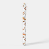 Gemütliches Herbst Essentials Wasserfarben Muster iPhone 15 Hülle (Rechte Seite)