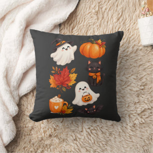 Gemütliches Herbst-Wurfkissen Kissen