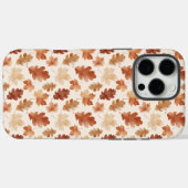 Gemütliches Herbstblattmuster Case-Mate iPhone Hülle (Rückseite (Horizontal))