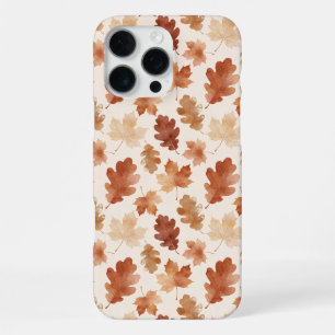 Gemütliches Herbstblattmuster iPhone 16 Pro Max Hülle
