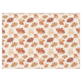 Gemütliches Herbstblattmuster Tischdecke (Vorderseite (Horizontal))