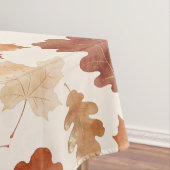 Gemütliches Herbstblattmuster Tischdecke (Beispiel)