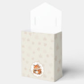 Gemütliches Herbstfox Babydusche Gemütliches Woodl Geschenkschachtel (Geöffnet)