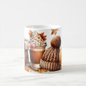 Gemütliches Herbsthandschuh - Stiefel, Pumpkin, St Kaffeetasse (Mittel)