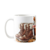 Gemütliches Herbsthandschuh - Stiefel, Pumpkin, St