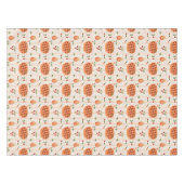 Gemütliches Herbstkuchen-Muster Tischdecke (Vorderseite (Horizontal))