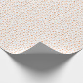 Gemütliches Herbstmuster Geschenkpapier (Ecke)