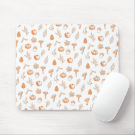Gemütliches Herbstmuster Mousepad