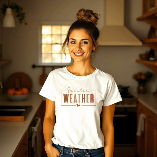 Gemütliches Herbstwetter T-Shirt