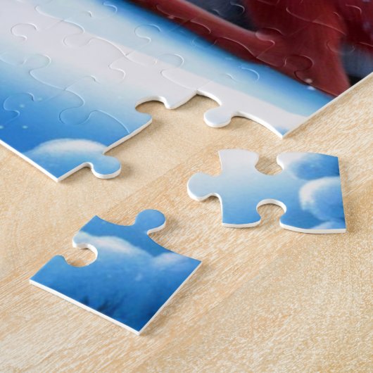 Gemütliches Hirsch, eingebettet in den Wald von We Puzzle (Seite)