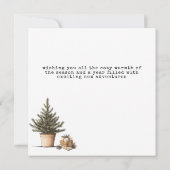 Gemütliches Hygge Square Weihnachten (Rückseite)