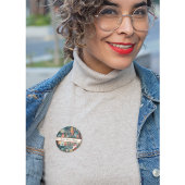 Gemütliches Hygge Village Nordic Folk Kunst, Brauc Button