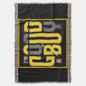 Gemütliches, individuelles Kehlkopf | Personalisie Decke (Vorderseite Vertikal)