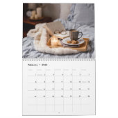 Gemütliches Jahr FotoCollage Modern 2025 Kalender (Feb 2026)