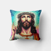 Gemütliches Jesus Kissen! Kissen (Rückseite)
