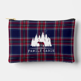 Gemütliches Kabinenaccessoire Klassisch Kariert in Zubehörtasche