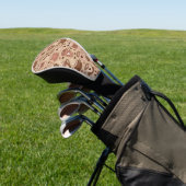 Gemütliches Kaffeetassen-Muster (1) Golf Headcover (In SItu)