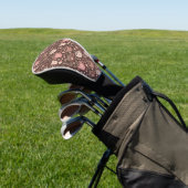 Gemütliches Kaffeetassen-Muster (2) Golf Headcover (In SItu)