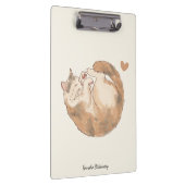 Gemütliches Katzen-Café-Anime-Clipbord Klemmbrett (Rechts)