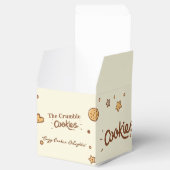 Gemütliches Keksgeschmack (Creme) Geschenkschachtel (Geöffnet)
