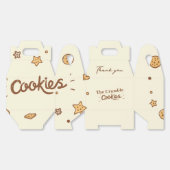 Gemütliches Keksgeschmack (Creme) Geschenkschachtel (Ungeklappt)