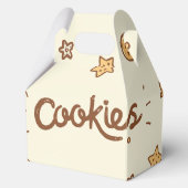 Gemütliches Keksgeschmack (Creme) Geschenkschachtel (Rückseite)