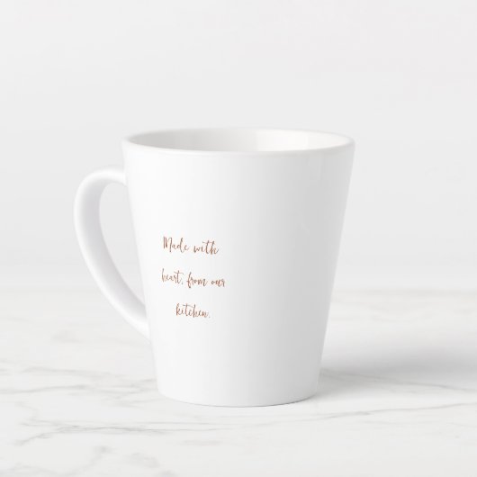 Gemütliches Keksgeschmack Milchtasse (Linke Ecke)