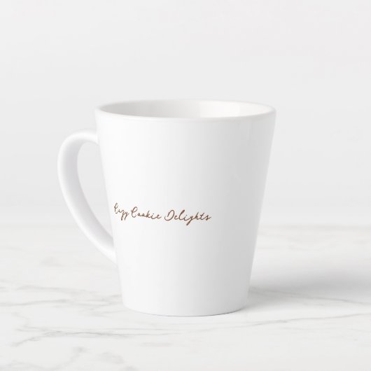 Gemütliches Keksgeschmack Milchtasse (Linke Ecke)