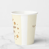 Gemütliches Keksgeschmack Pappbecher (Links)