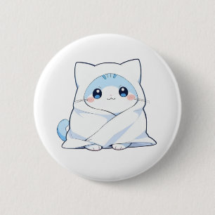 Gemütliches Kissen Kitten Kawaii Süße Katzen Gesta Button