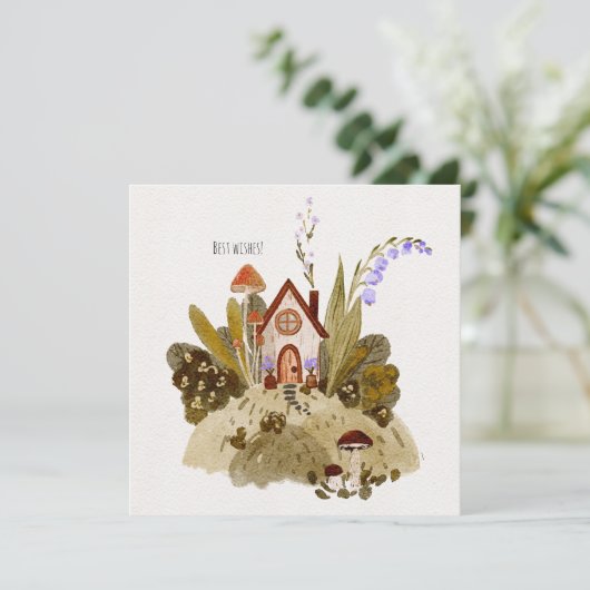 Gemütliches kleines Hausbild (Stehend Vorderseite)