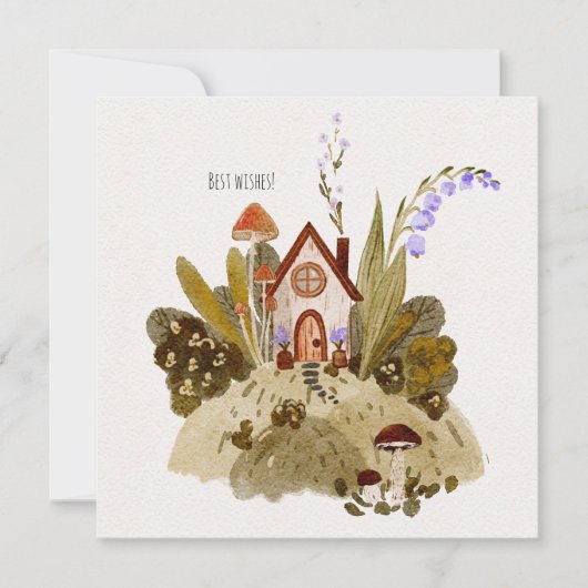 Gemütliches kleines Hausbild (Vorderseite)