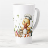 Gemütliches Küchenherden Niedliches Kochdesign Milchtasse (Rechte Ecke)