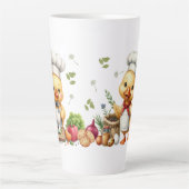 Gemütliches Küchenherden Niedliches Kochdesign Milchtasse (Vorderseite)