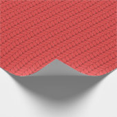 Gemütliches, kuscheliges Strickpullover-Wrap-Papie Geschenkpapier (Ecke)