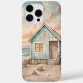 Gemütliches Küstenhaus-Wasserfarbe Case-Mate iPhone Hülle (Rückseite)