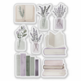 Gemütliches Lesen Aufkleber