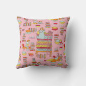 Gemütliches Lesen - Prinzessin und die Erbse Kissen (Rückseite)