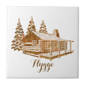 Gemütliches Log-Kabine - Hyge oder Ihr eigener Tex Fliese (Vorderseite)