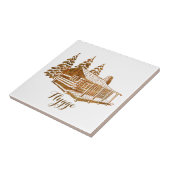 Gemütliches Log-Kabine - Hyge oder Ihr eigener Tex Fliese (Seite)