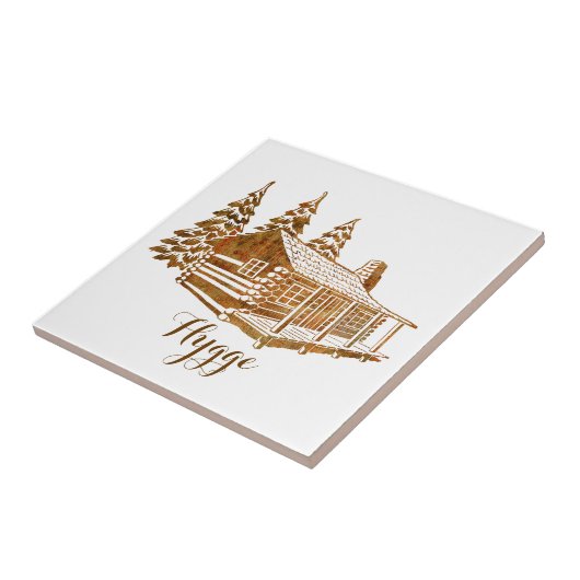 Gemütliches Log-Kabine - Hyge oder Ihr eigener Tex Fliese (Seite)