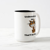 Gemütliches, lustiges Sprichwort Kaffee Tasse (VorderseiteRechts)