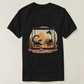 Gemütliches Mädchen liest Bücherregal T-Shirt