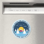 Gemütliches Magnet für kalte Nächte (In Situ (Geschirrspüler))